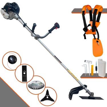 Imagem de Roçadeira Cg430-b 43cc 1,7hp Anmax Com 4 Opções De Cortes