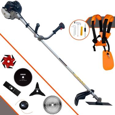 Imagem de Roçadeira Anmax Cg430b à Gasolina 43cc C/ 6 Opções De Cortes