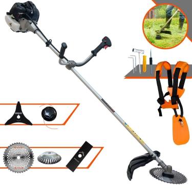 Imagem de Roçadeira Profissional Cg430-b Anmax Com 5 Opções De Cortes