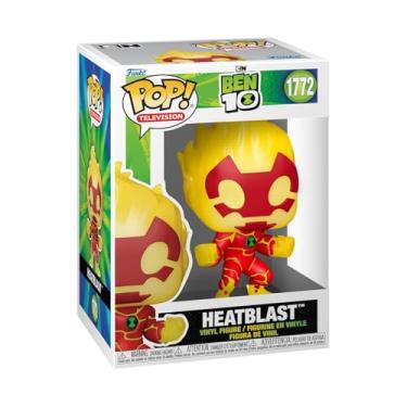 Imagem de Funko Pop! TV: Ben 10 - Heatblast - Figura de vinil colecionável - ideia de presente - mercadoria oficial - brinquedos para crianças e adultos - Fãs de desenhos animados - boneco para colecionadores e