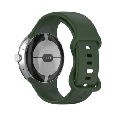 Imagem de Pulseira De Silicone Respirável Para Google Pixel Watch 4/3 45mm 41mm 