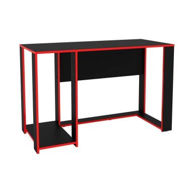 Imagem de Mesa Computador Gamer Singapura Preto-vermelho - Politorno