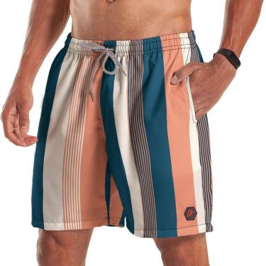 Imagem de Short Bermuda Listrado 2-Masculino