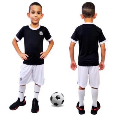 Imagem de Uniforme Infantil Santos Artilheiro Oficial, Tam 8