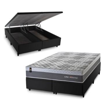 Imagem de Cama Box Baú Sheffield com Molas Ensacadas 193x203 King House