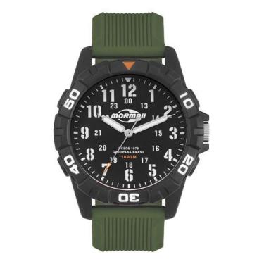 Imagem de Relógio Mormaii Masculino Esportivo Casual Mopc21jalmv/8v Verde-musgo 