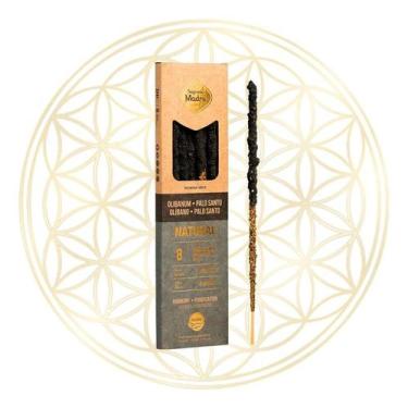 Imagem de Incenso Sagrada Madre Vareta Linha Natural 2 Aromas, Olíbano e Palo Sa