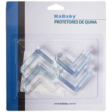 Imagem de KaBaby Kit 4 Protetores De Quina Angulares Transparente