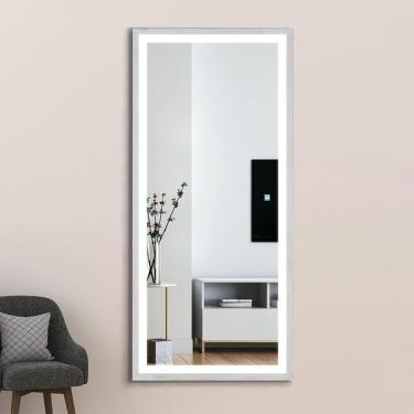 Imagem de Espelho Jateado Iluminado Com Led Frio E Touch 140x100cm Vert