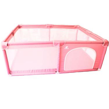 Imagem de Cercado Chiqueirinho Mastela Playpen Grande 180 x 200 Rosa