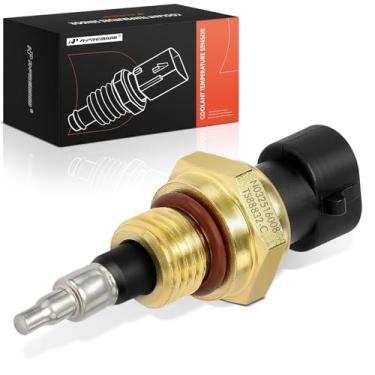 Imagem de A-Premium Sensor de temperatura do líquido de arrefecimento do motor [2 pinos] compatível com Cummins ISX, QSX, ISF, ISBE, ISC