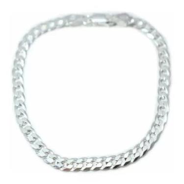 Imagem de Pulseira Infantil 15 Cm Prata Legitima 925 Grumet 5 Mm - Lojas La+Ny, 