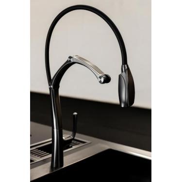 Imagem de Misturador Alien, Monocomando, Tripla Articulação e Triplo Jato. - Lex