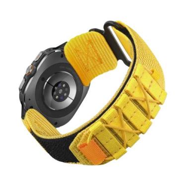 Imagem de Pulseira De Nylon De 47mm Com Ajuste Rápido Para Samsung Galaxy Watch 