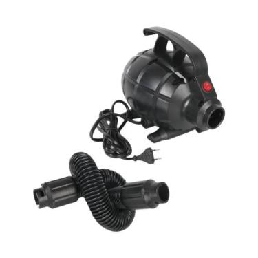 Imagem de Compressor De Ar Elétrico Portátil De 600W Para Inflar Colchões De Ar 