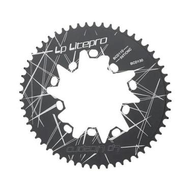 Imagem de Coroa Oval Litepro 110BCD 130BCD 52-60T Para Bicicleta Dobrável Brompt