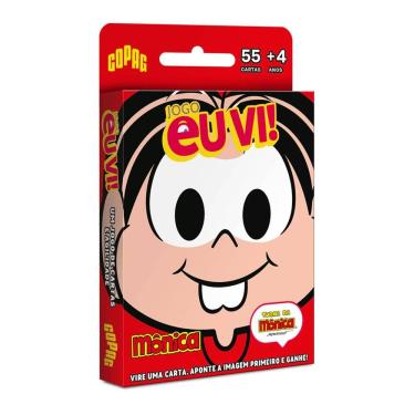 Imagem de Jogo Cartas Copag Eu Vi! Turma Da Monica Pense Rapido Achou?