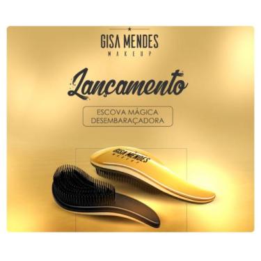 Imagem de Escova Mágica Desenbaraçadora - Gisa Mendes MakeUp