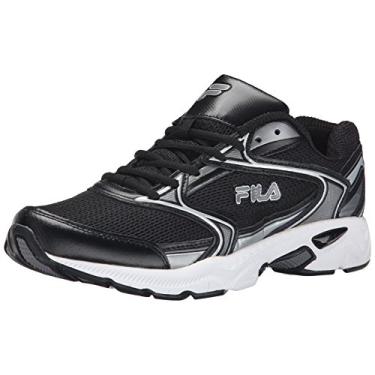 Imagem de Fila Tênis de corrida masculino Xtent 2, Preto/Branco/Prata Escuro, 11
