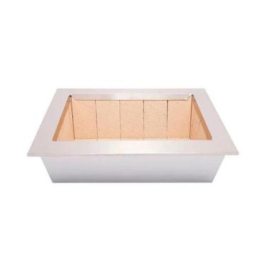 Imagem de Braseiro cooktop inox 304 camada dupla - 80x40 - s. grill