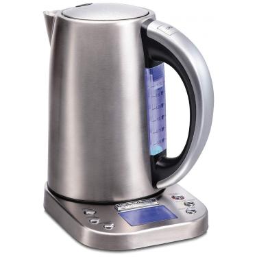 Imagem de Chaleira Elétrica 1.7L, Aço Inoxidável, com Desligamento Automático, 1500W, 110v, HAMILTON BEACH PROFESSIONAL 41028, Cinza