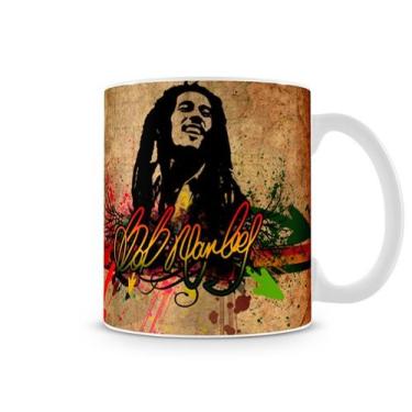 Imagem de Caneca Bob Marley I 325ml Cerâmica - Starnerd
