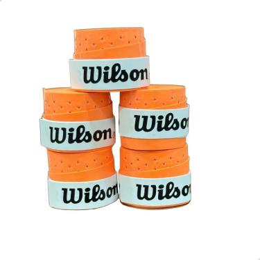 Imagem de Kit 5 Un Overgrip Raquete Beach Furado Wilson - Env Im Laran