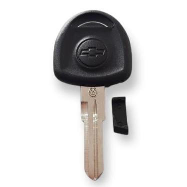 Imagem de Chave Gm Meriva Corsa Montana Com Gaveta Para Chip - Jas, 5 Peças