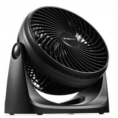 Imagem de Ventilador Circulador Turbo NEXAIR Preto 18 cm, 3 Velocidades, Alcance 7,6 m, Inclinação 90°, 35W, Certificação ETL, Modelo NF006-BK8, 110V