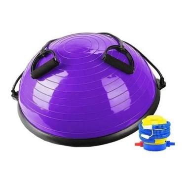 Imagem de Meia Bola Bosu com Bomba Balance Dome Ball - One Fit