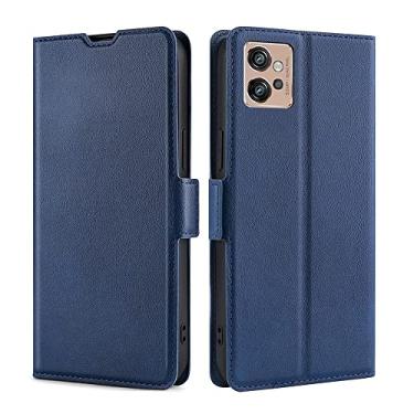 Imagem de For Motorola Moto G32 4G Ultra-thin Voltage Side Buckle Leather Phone Case