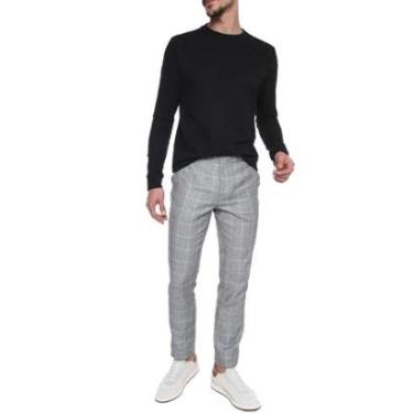 Imagem de Blusa VR Tricot Masculina Crewneck Preta-Masculino