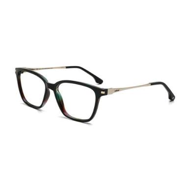 Imagem de Armação Óculos Colcci Marie C6116agq53 Preto Parede Demi Violeta Brilh