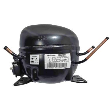 Imagem de Compressor Embraco 1/4 Menor 127v R134 Em2u80hlp