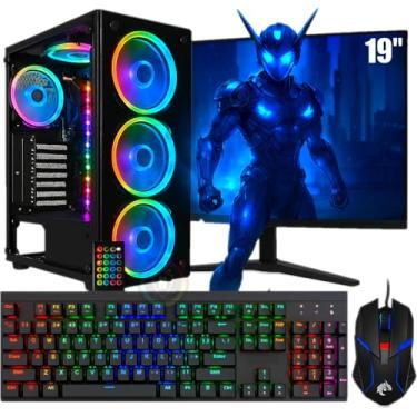 Imagem de PC GAMER COMPLETO RX 580 8GB DDR5, RYZEN 7, 32GB DDR4, SSD 480GB (16GB DDR4)
