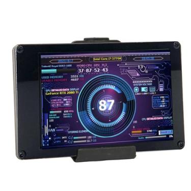 Imagem de Monitor de temperatura de computador Focket Tela IPS de 3,5 polegadas