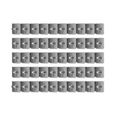 Imagem de Ganchos Adesivos Transparentes De Alta Resistência Para Pendurar Quadr