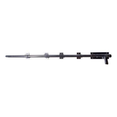 Imagem de Ferrolho Trinco Jumbo Porta Portão Alumínio Brilhante - 60cm - KMP