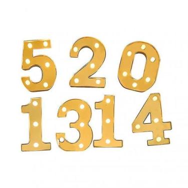 Imagem de Luzes luminosas DIY de 16/22 cm Luz noturna digital LED Crea - Gloome 