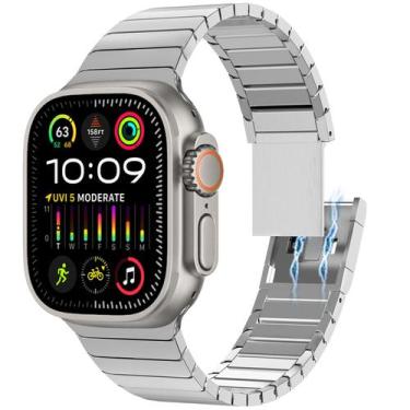 Imagem de Pulseira de aço inoxidável para Apple Watch CHANCHY Ultra/Ultra 2