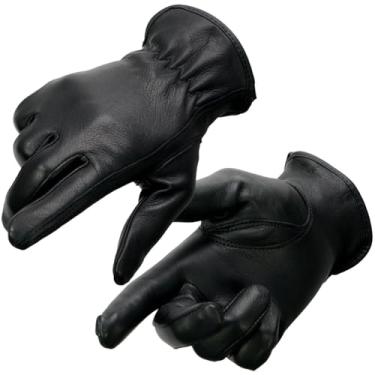 Imagem de Milwaukee Leather Luvas de couro femininas (pretas, XGG)