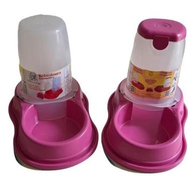 Imagem de Kit Comedouro e Bebedouro automáticos Burdog 1600 ml - Cães e Gatos, R