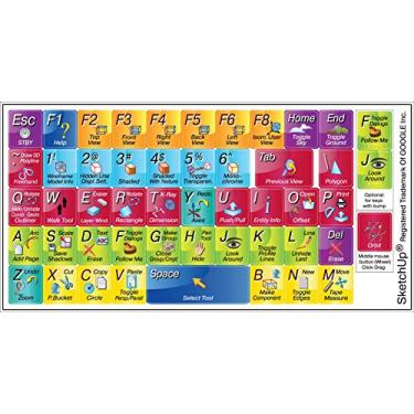 Imagem de Adesivo de atalho de teclado Google SketchUp