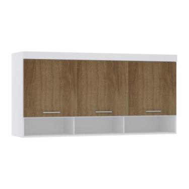 Imagem de Guarda Roupa Modulado Alpes Maleiro Ponte Aéreo Casal Queen 1,58m - Mó