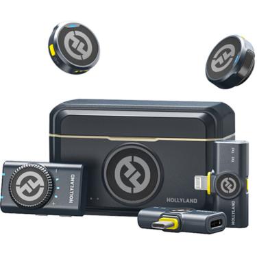 Imagem de Microfone Wireless Hollyland Lark M2 DUO Combo
