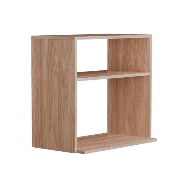 Imagem de Suporte Nicho Para Micro-ondas Forno Elétrico Cozinha Freijó 60cm