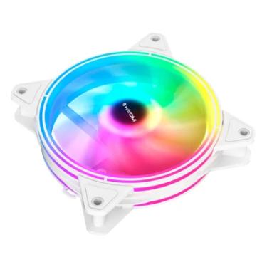 Imagem de Fan Cooler Rgb Adicional Para Gabinete Hayom Gb1730 / Gb1733 - Branco 120mm - Fc1330.