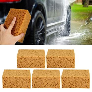 Imagem de Esponjas, Esponja Portátil Antiderrapante de Formato Quadrado Ferramenta de Limpeza para Carro, Motocicleta (1 peça) (Tbesto9kez6h0av-02)