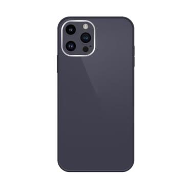 Imagem de Capinha Compativel com iPhone 12 Pro Verso Vidro Reflexivo Bordas de Silicone Luxuosa Premium Com Proteção de Camera