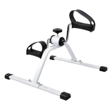 Imagem de Mini Bicicleta Ergométrica Portátil Fitness para Fisioterapia – Exercitador de Pernas e Braços com Ajuste de Intensidade – Compacta e Silenciosa